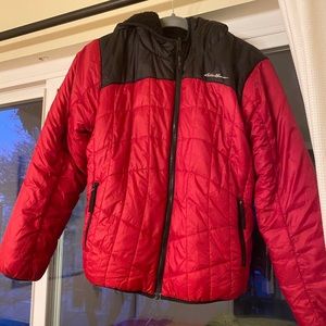 Small Eddie Bauer reversible jacket